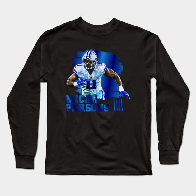 Micah parsons || dallas cowboys || 11 Long Sleeve T-Shirt by Aloenalone